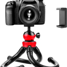 SURYAKUSH 12Inch Flexible Stand Octopus Camera stand 360*Detachable Ball Head Mobileholder Monopod Kit, Tripod Kit, Tripod Ball Head-48