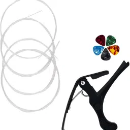 Ukulele String Set with Quick Change Guitar Capo for Acouctic Electric Guitars Concert Ukelele Strings-picture-18