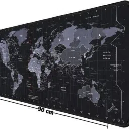 CLUSPEX Large Extended Mouse Pad, Non-Slip Rubber Base, Soft Gaming Desk Keyboard Pad Mat for Gaming Offices & Home World Map Mousepad image 5