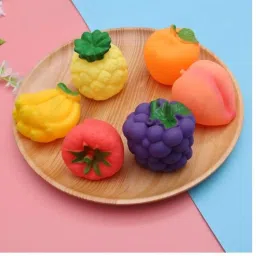 Fruit ????????set chu chu toys mix 6 piss toys Rattle-image-4