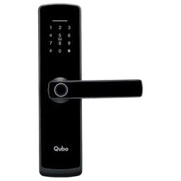 Qubo Smart Locks (5 Way Unlock, OC-HLM02BL1, Matte Black)-12