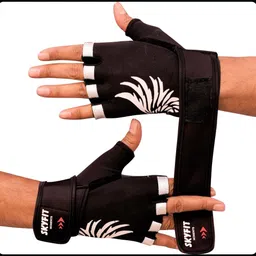 jai shri GYM GLOVES EXERCISE GLOVES WORKOUT GLOVES HAND GLOVES_ Gym & Fitness Gloves-picture-11