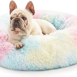 The round soft pet bed perfect for indoor cats puppies for all weather M Pet Bed M Pet Bed-image-13