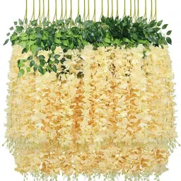 zoanto Brown Westeria Artificial Flower image 3