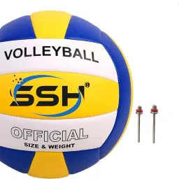 SUPER SOFT VOLLEYBALL WITH AIR PUMP (SIZE -4) Volleyball - Size: 4-image-3