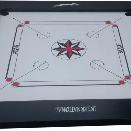 INTERNATIONAL Carrom board Carrom Kit-image-4