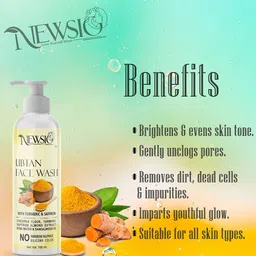 Newsio Set Of 2 Ubtan Face Wash-100 ml Each image 4