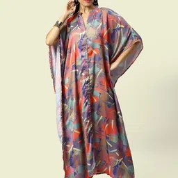 Noroke Women Kaftan Maxi Dress-image-98