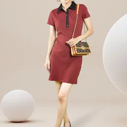 Chemistry Cotton Sheath Midi Dress-picture-20