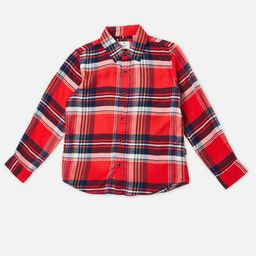 Pepe Jeans Boys Spread Collar Tartan Checked Cotton Casual Shirt-image-99