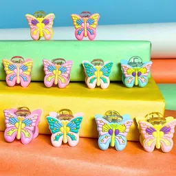 MANSIYAORANGE Girls Embellished Claw Clip-43