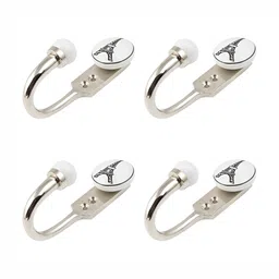 IndianShelf 4 Piece Ceramic & Zinc Eiffel Tower Wall Hanger Hooks for Kitchen-image-103