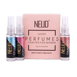 NEUD Set Of 2 Long Lasting Eau De Parfum - 6Pcs -10 ml Each-21
