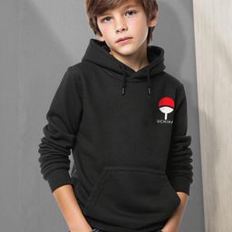 LONDON STREETS Unisex Kids Anime Printed Hooded Sweatshirt-image-84