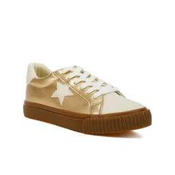 London Rag Women Colourblocked Lace-Ups Leather Sneakers-picture-50
