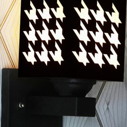 Gojeeva Brown Wood Square Wall Lamps-picture-18