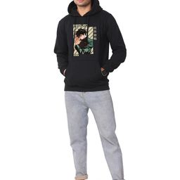 BOMBAE TEES Men Megumi Print Hooded Sweatshirt-image-60