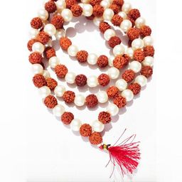Divine souvenirs Unisex Rudraksha Minimal Jaap Mala-2