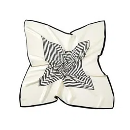Alexvyan Women Printed Satin Head & Neck Scarf-31