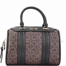 Calvin Klein Printed Structured Handheld Bag-image-3