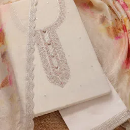 Soch Embellished Unstitched Dress Material-image-56