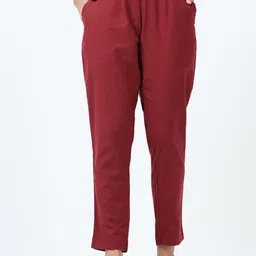 Marcia Women Relaxed Trousers-image-30