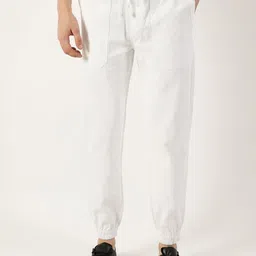 Thomas Scott Men Smart Easy Wash Joggers Trousers-image-85