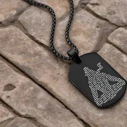 LAKSH Men Black Pendant-picture-48