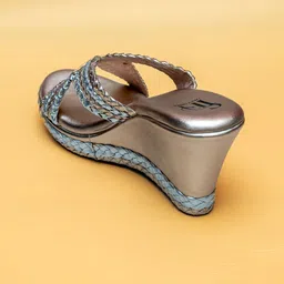 Fancy Nancy Embellished Wedge with Buckles image 4