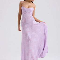 bebe Women 1 Floral Print Maxi Dress-picture-3