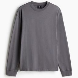 H&M Loose Fit Long-Sleeved Jersey Top-picture-21