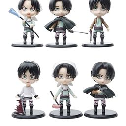AUGEN Set Of 6 Attack On Titan Limited Edition Action Toy Figure-33