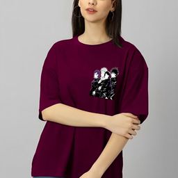 Parona Women Printed Applique T-shirt-image-72
