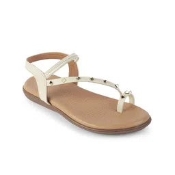 Tresmode Hastud Cream Women Casual Flats-picture-54