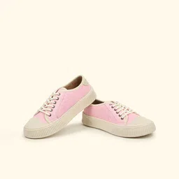 yoho Women Colourblocked Round Toe Lace Ups Sneakers-image-13