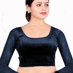 Abhi Cotton Solid Round Neck Crop Top-image-72