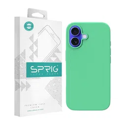 SPRIG Solid Printed iPhone 16 Plus Bumper Case Mobile Accessories-8
