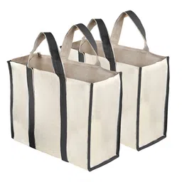 Kuber Industries Structured Tote Bag with Applique image 3