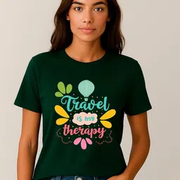 Anikmart Graphic Printed Round Neck Pure Cotton T-shirt-picture-17