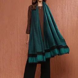 Fabindia Women Woven Design Shawl-14