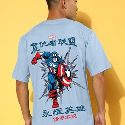 VEIRDO Men Printed Raw Edge T-shirt-image-51