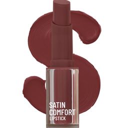 SWISS BEAUTY Ultra-Hydrating & Highly Pigmented Satin Comfort Lipstick - Brown Bean 12-54