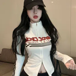 StyleCast x Revolte Women Typography Printed High Neck Extended Sleeves Shirt Style Top-image-91