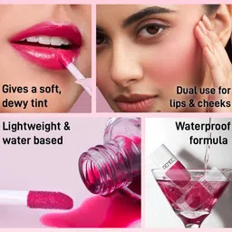 RENEE Tip Tip Hydrating & Long Lasting Water Tint - 5 ml - Pink Splash image 2