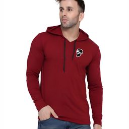 BEYOU FASHION Men Hooded Slim Fit T-shirt-picture-34