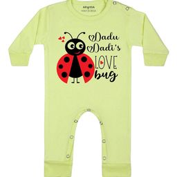 Arvesa Dadu Dadi Love Bug Printed Bodysuit-image-57