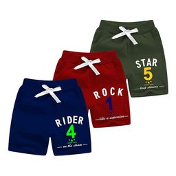 Minicult Boys Pack Of 3 Typography Printed Mid-Rise Shorts-image-12