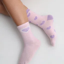 ONLY Women Pack of 2 Patterned Calf-length Socks-21