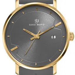 SANSIMAYO Men Dial & Straps Analogue Watch SM-WM-168-GREY image 2