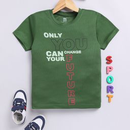 HRX by Hrithik Roshan Boys Typography Printed Rapid-Dry T-shirt-picture-27